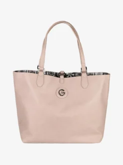 Gattinoni Borsa tote donna reversibile con pochette - taupe