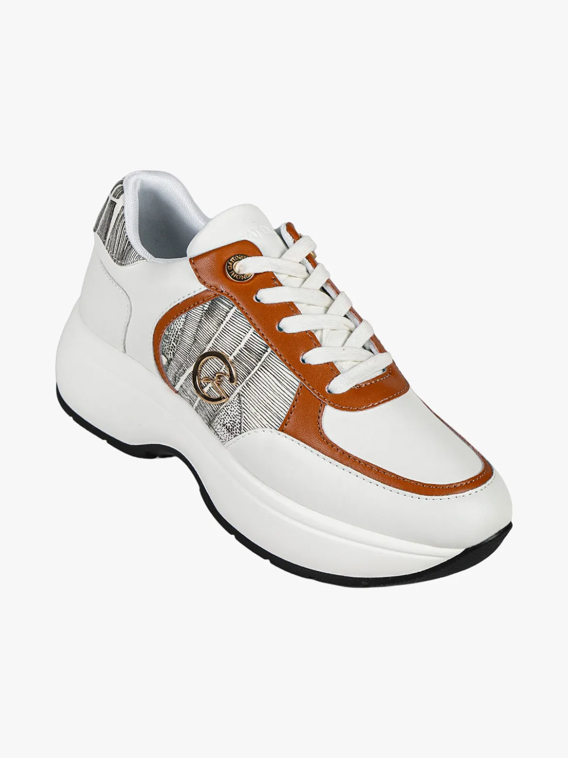 Gattinoni Sneakers donna stringate con platform