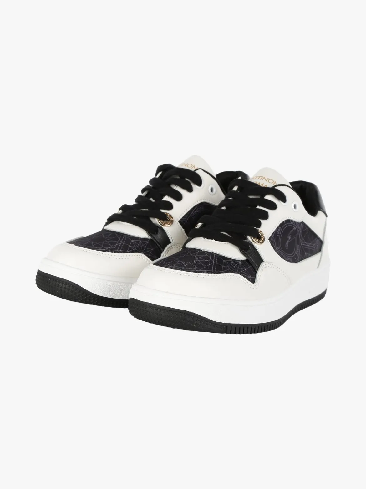 Gattinoni Sneakers donna stringate con stampe