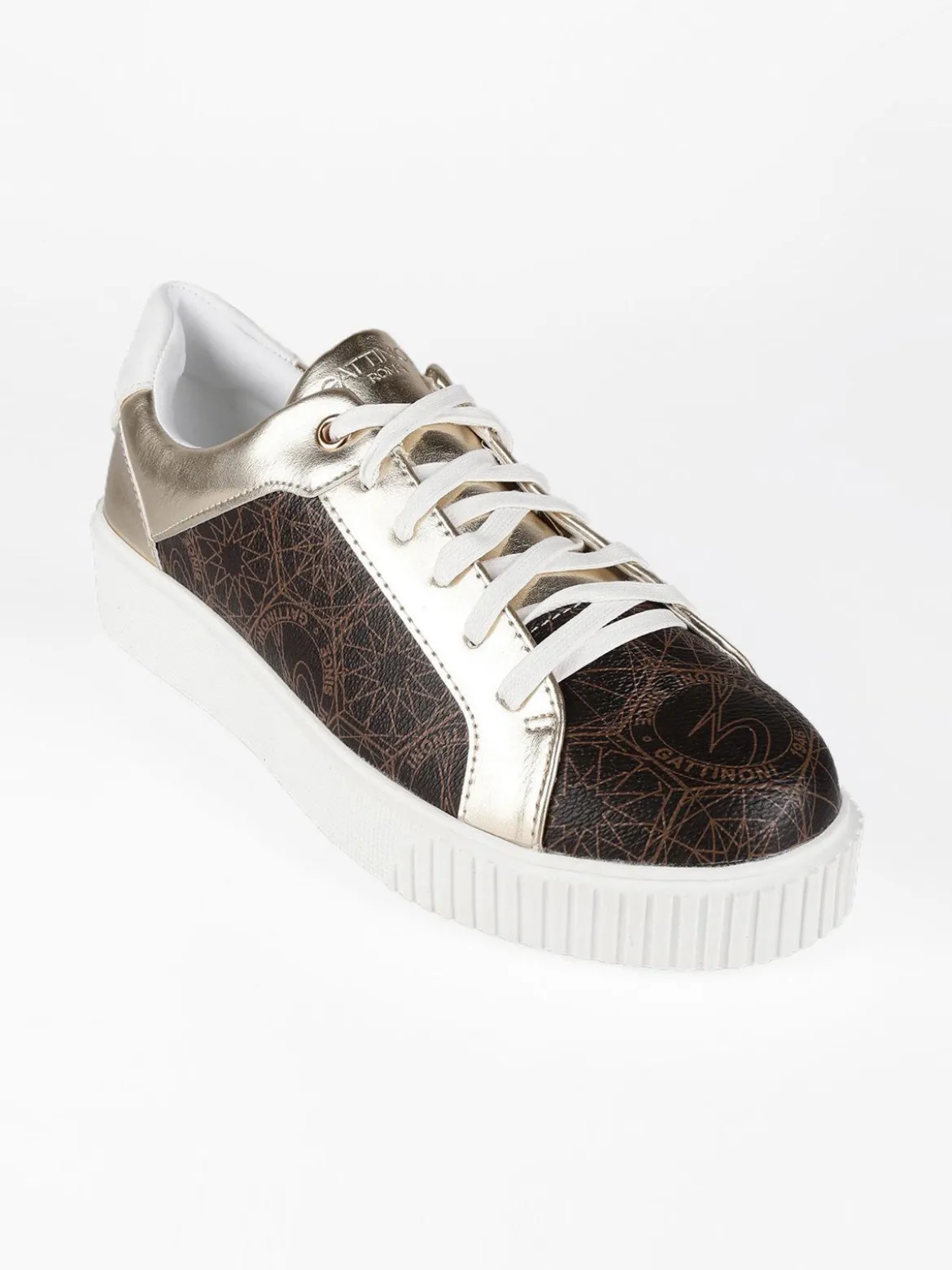 Gattinoni Sneakers stringate stampate