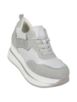 Gavi Sneakers donna stringate con platform