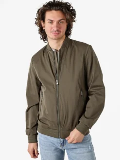 Geox AVOLA giacca bomber da uomo con zip - militare