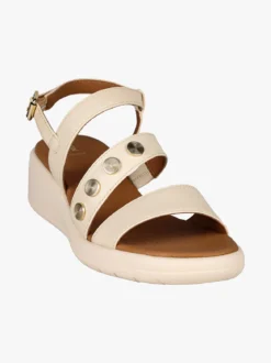 Geox D MELICONIA F Sandali donna con zeppa