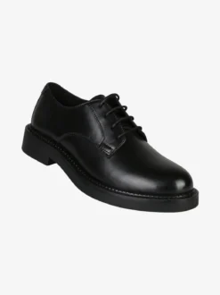 Geox D SERILDA E Francesine stringate donna in pelle - nero