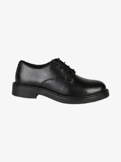 Geox D SERILDA E Francesine stringate donna in pelle - nero