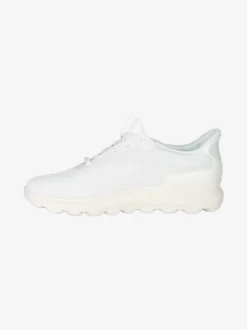 Geox D SPHERICA PLUS Sneakers donna con lacci elastici - bianco