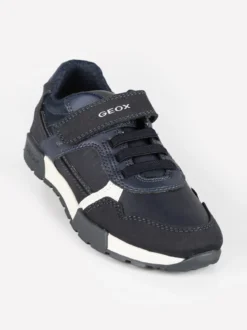Geox J ALFIER B.A Sneakers da bambino con strappo
