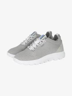 Geox SPHERICA Sneakers donna in maglia - grigio