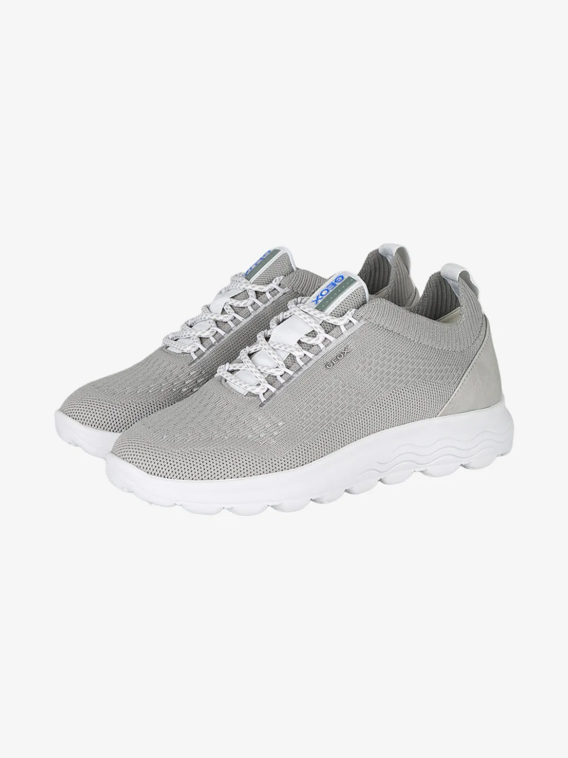 Geox SPHERICA Sneakers donna in maglia - grigio