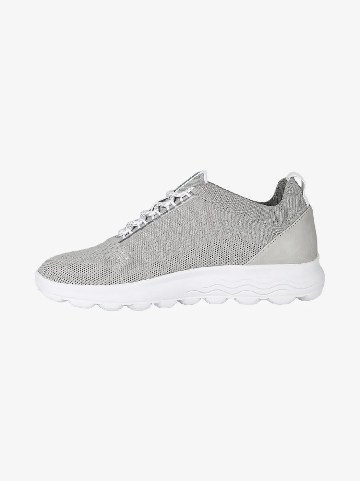 Geox SPHERICA Sneakers donna in maglia - grigio