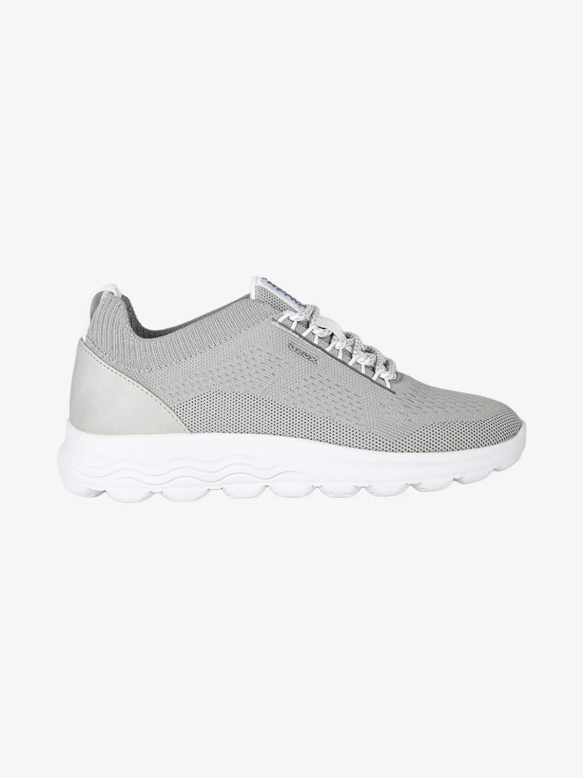 Geox SPHERICA Sneakers donna in maglia - grigio