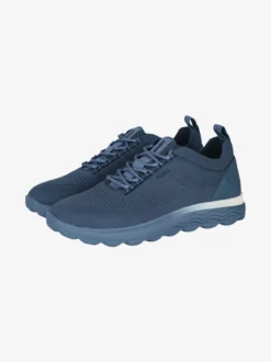 Geox SPHERICA Sneakers uomo stringate in maglia - avion