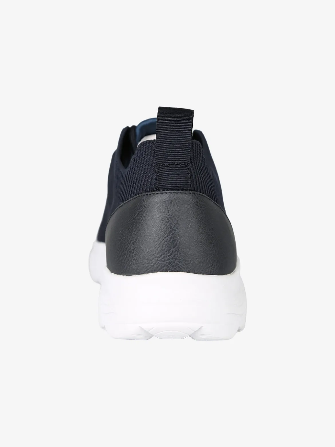 Geox SPHERICA Sneakers uomo stringate in maglia - blu scuro