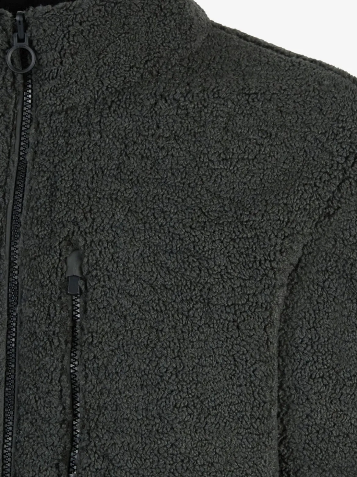 Geox SWEATER Giacca reversibile da uomo con zip - militare