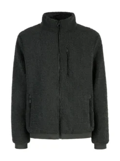 Geox SWEATER Giacca reversibile da uomo con zip - militare