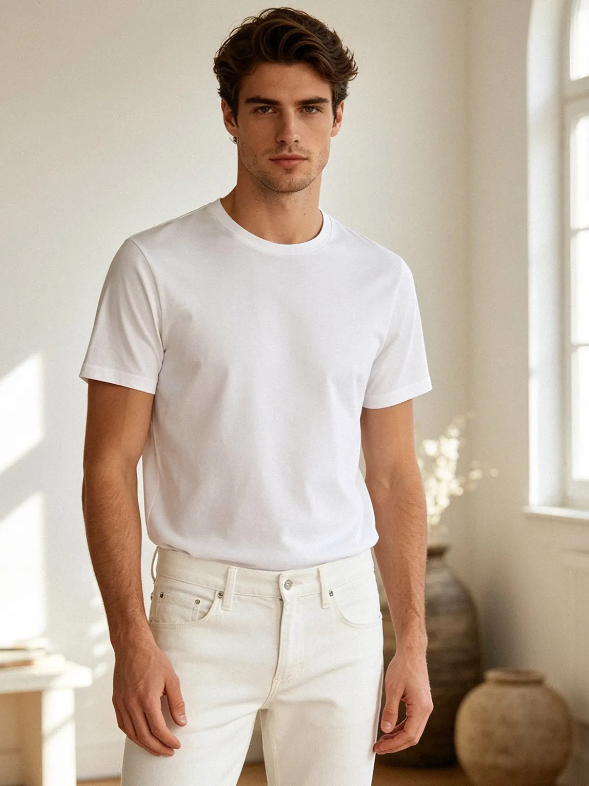 Geox T-shirt manica corta uomo in cotone