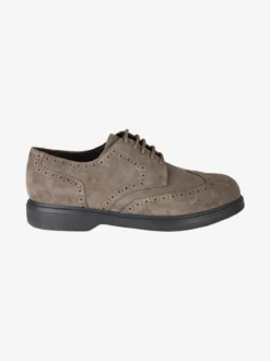 Geox U OTTAVIO A Francesine da uomo in pelle - grigio scuro