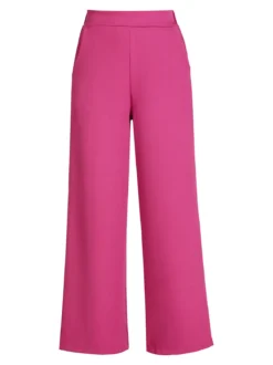 Ghisleri Pantaloni donna ampi a vita alta