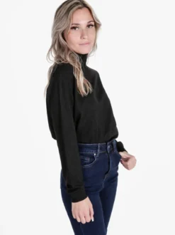 Gian Marco Venturi Maglia dolcevita da donna in lurex