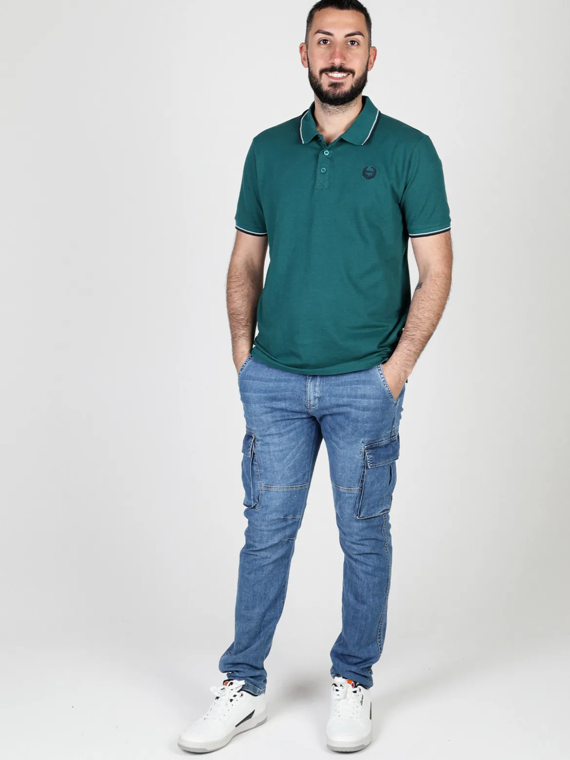 Gian Marco Venturi Polo uomo a maniche corte