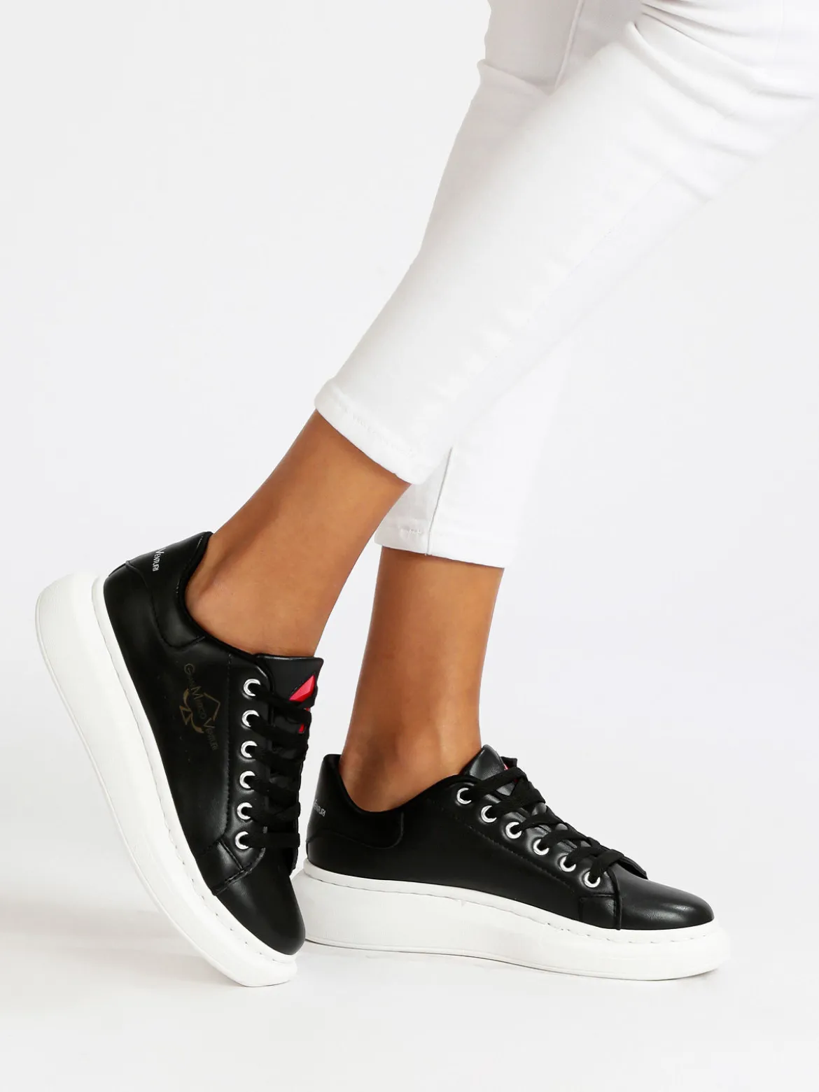 Gian Marco Venturi Sneakers donna con platform