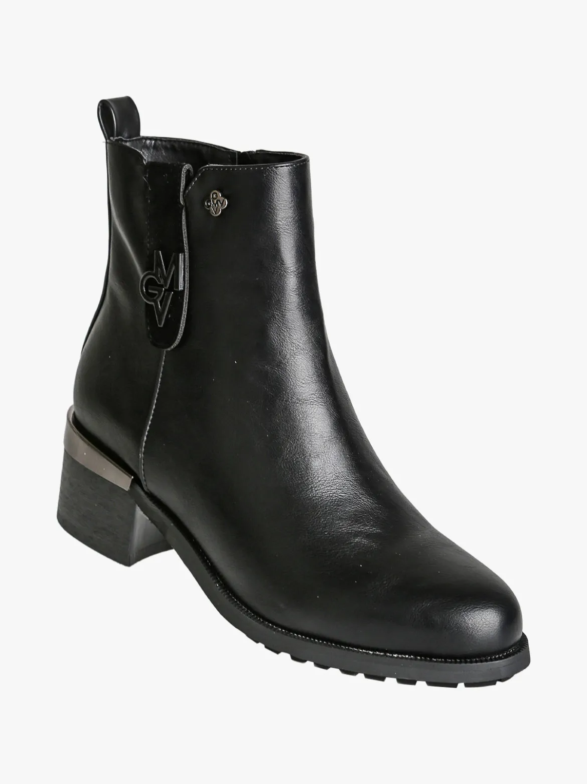 Gian Marco Venturi Stivaletti minimal da donna - nero