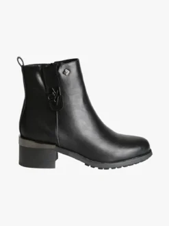 Gian Marco Venturi Stivaletti minimal da donna - nero