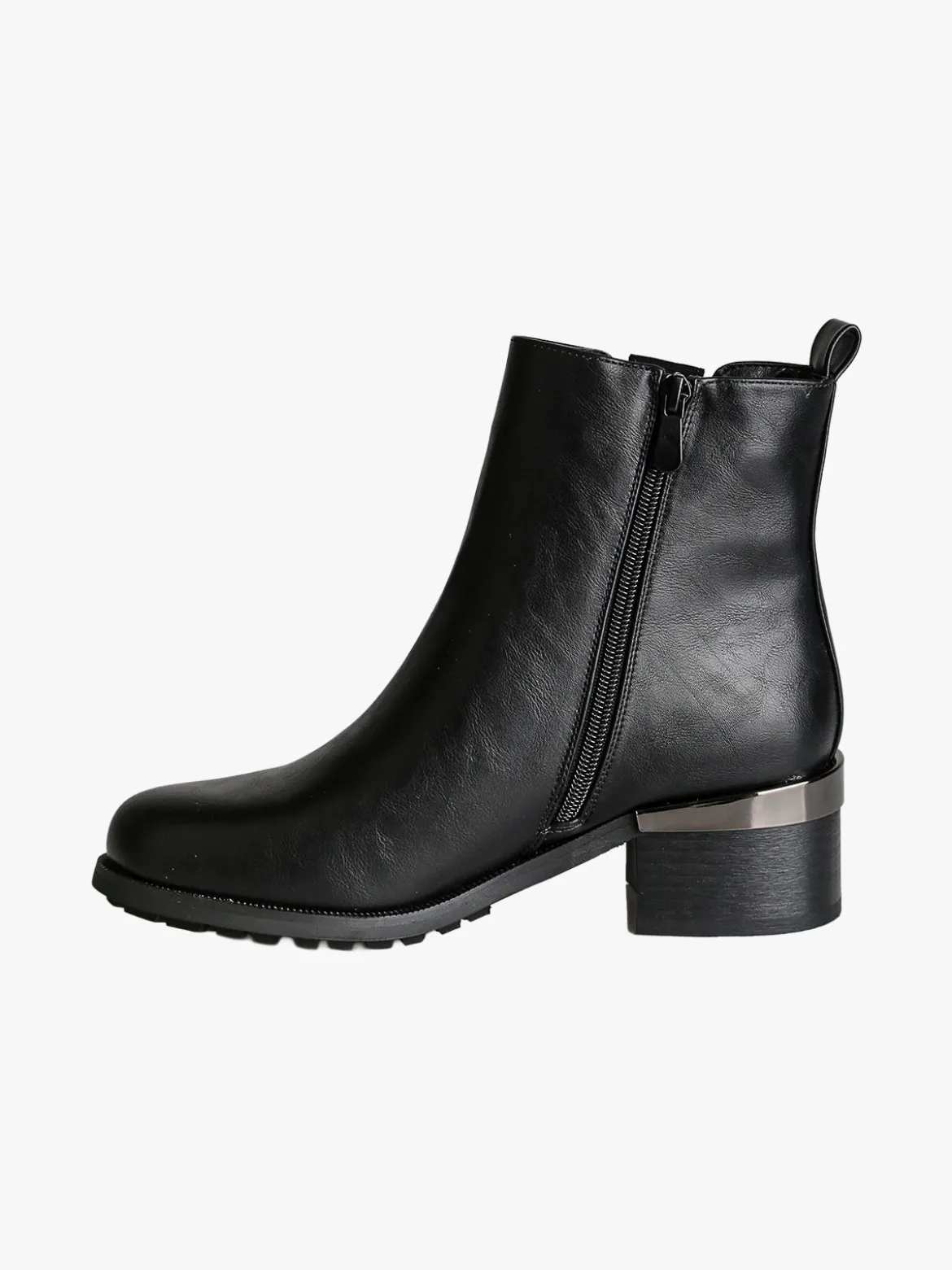 Gian Marco Venturi Stivaletti minimal da donna - nero
