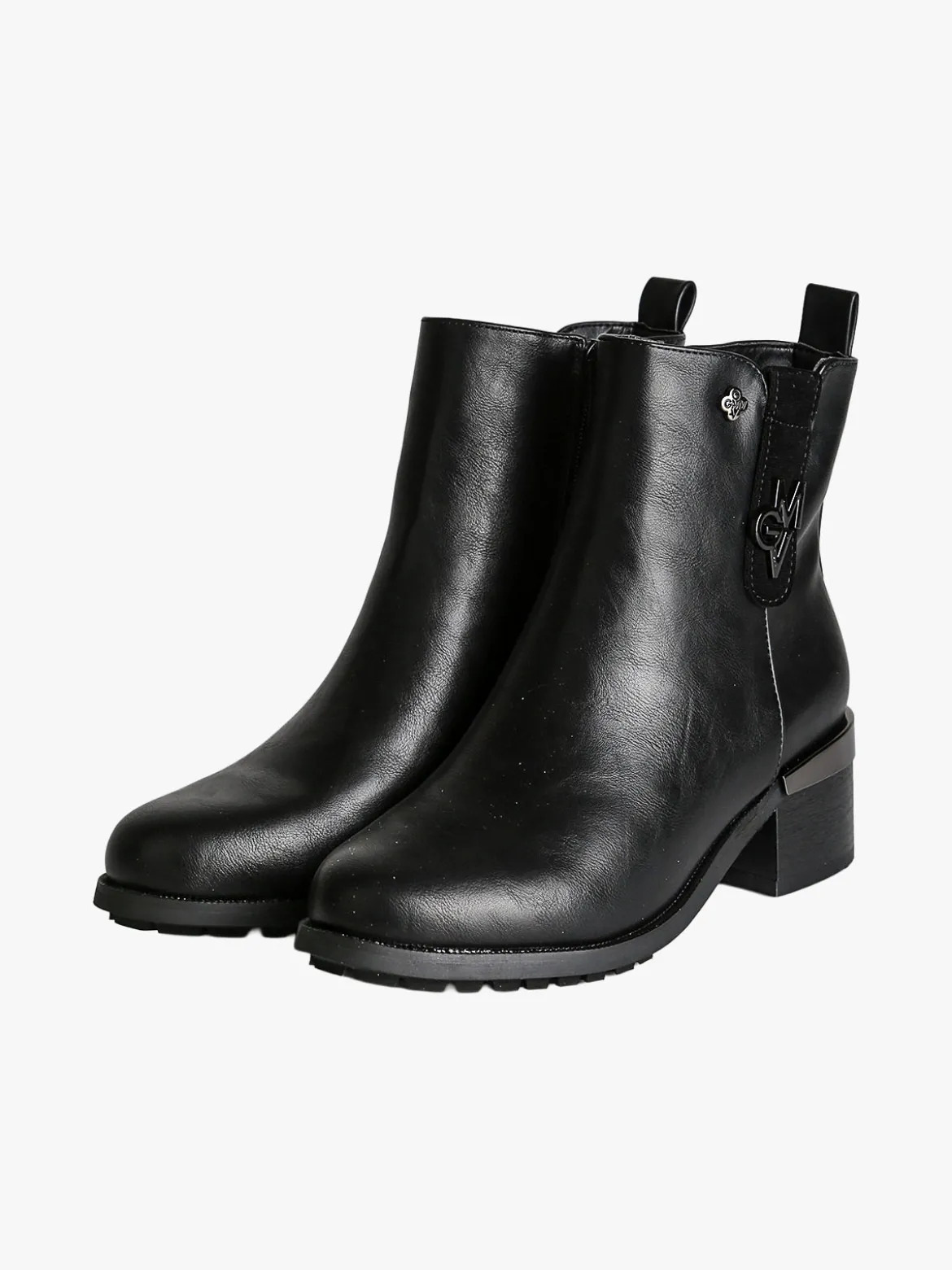 Gian Marco Venturi Stivaletti minimal da donna - nero
