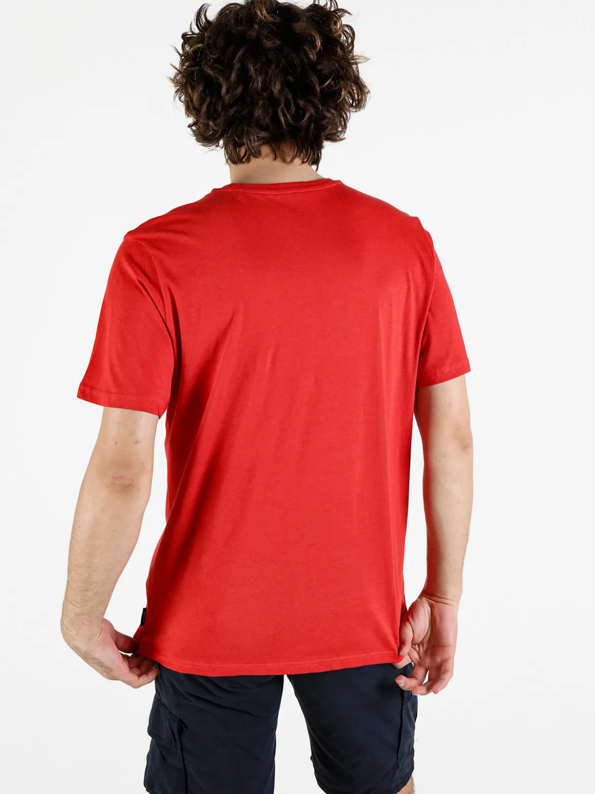 Gian Marco Venturi T-shirt girocollo da uomo in cotone