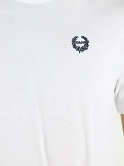 Gian Marco Venturi T-shirt girocollo da uomo in cotone