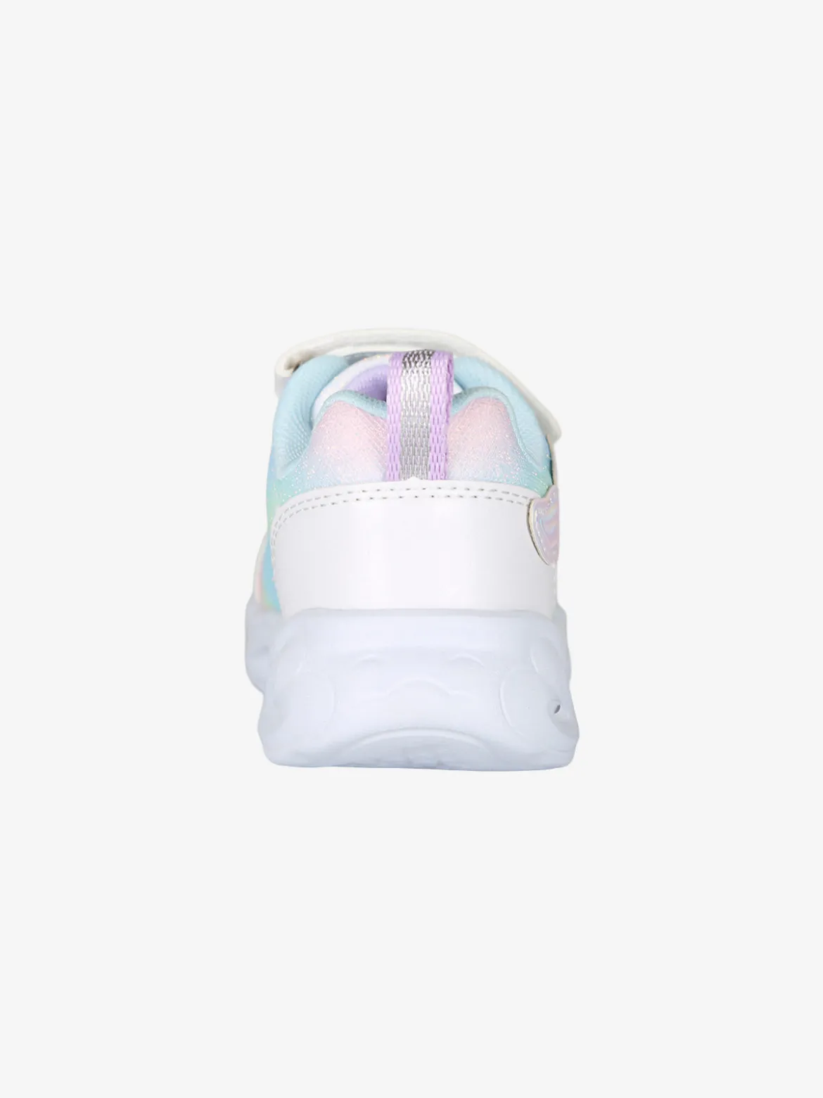 Giardino D'Oro Sneakers da bambina con luci e cinturino a strappo - azzurro