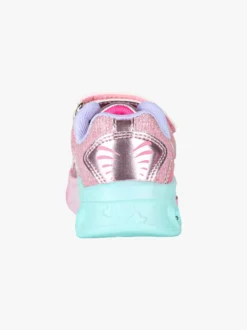 Giardino D'Oro Sneakers da bambina con luci e strappi - rosa