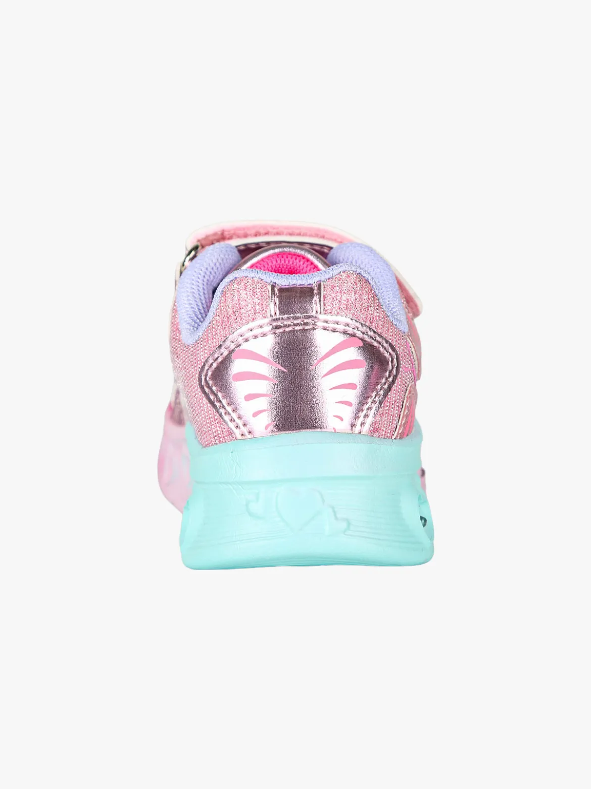 Giardino D'Oro Sneakers da bambina con luci e strappi - rosa