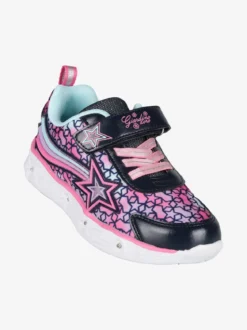 Giardino D'Oro Sneakers da bambina con strappo e luci