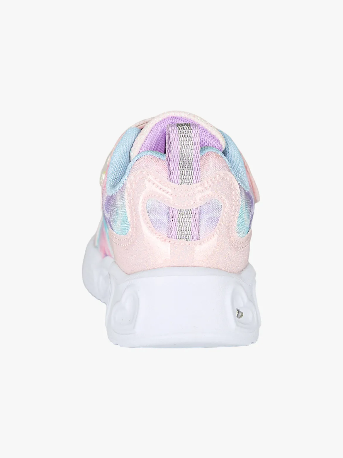 Giardino D'Oro Sneakers da bambina con strappo e luci - rosa