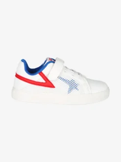 Giardino D'Oro Sneakers da bambino basse con cinturino a strappo - bianco