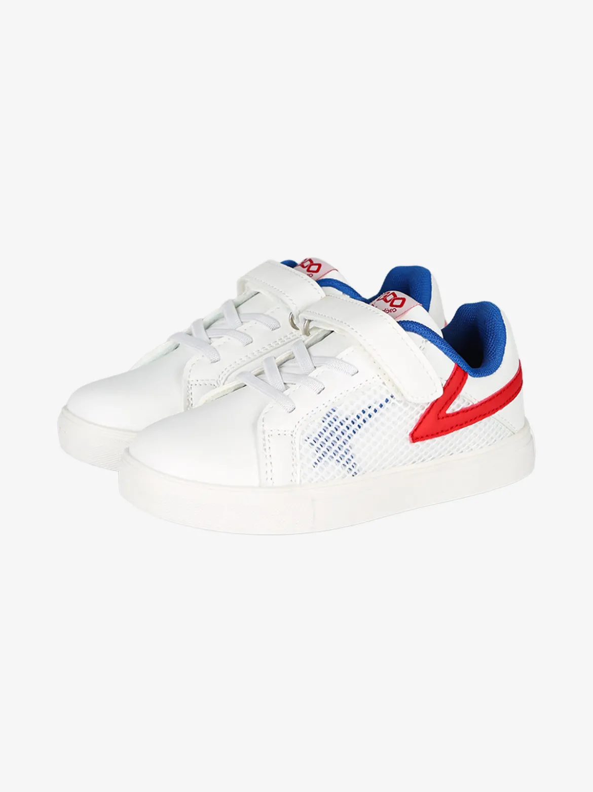 Giardino D'Oro Sneakers da bambino basse con cinturino a strappo - bianco