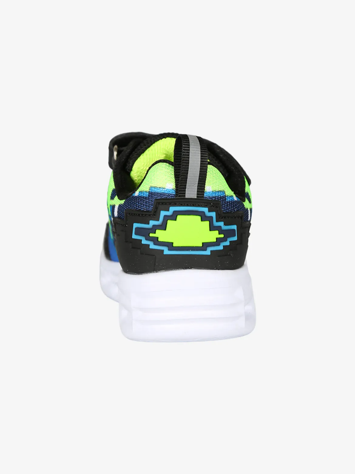 Giardino D'Oro Sneakers da bambino con cinturino a strappo e luci - nero