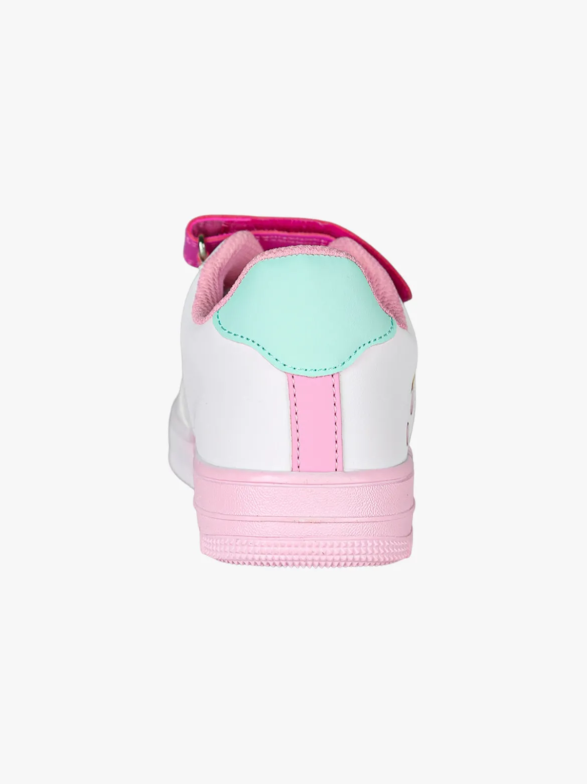 Giardino D'Oro Sneakers da ragazza con cinturino a strappo - fucsia
