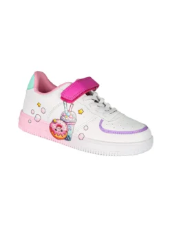 Giardino D'Oro Sneakers da ragazza con cinturino a strappo - fucsia