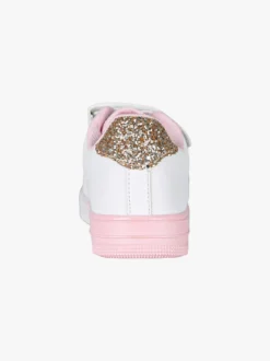 Giardino D'Oro Sneakers da ragazza con cinturino a strappo - rosa
