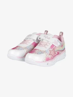 Giardino D'Oro Sneakers da ragazza con strappo e luci