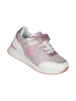 Giardino D'Oro Sneakers da ragazza con zeppa e strass
