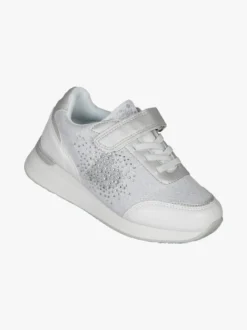 Giardino D'Oro Sneakers da ragazza con zeppa e strass