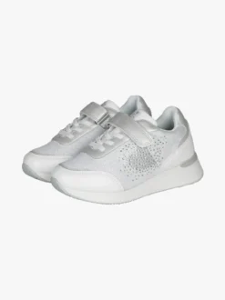 Giardino D'Oro Sneakers da ragazza con zeppa e strass