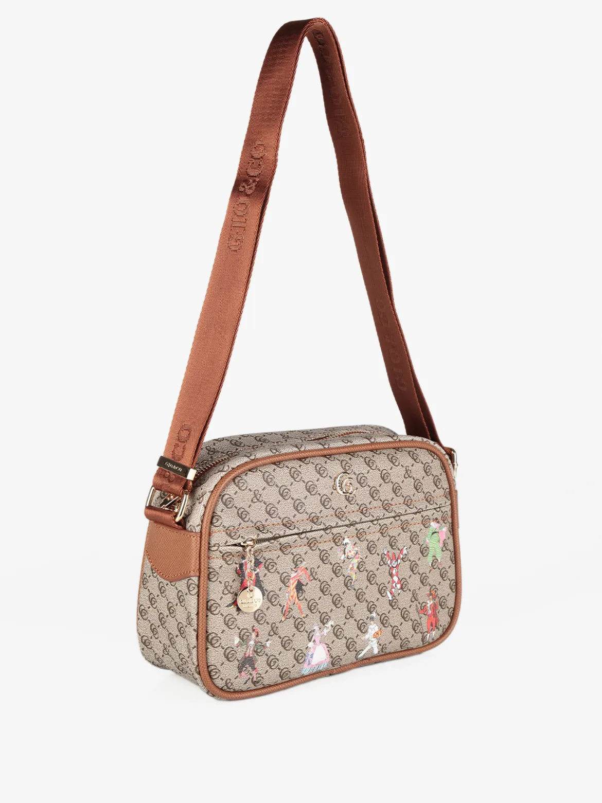 Gio&Co Borsetta a tracolla con stampe