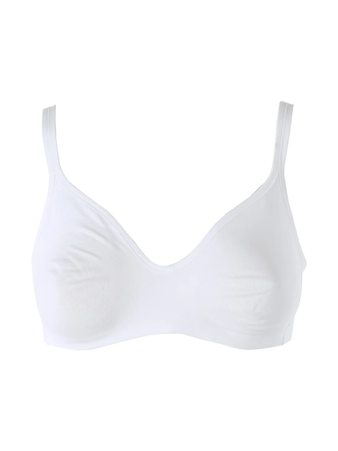 Gios AROMA Reggiseno con coppe preformate in cotone COPPA B - bianco