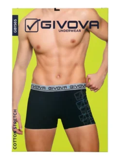 Givova Boxer da uomo in cotone bielastico - blu