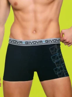Givova Boxer da uomo in cotone bielastico - blu scuro